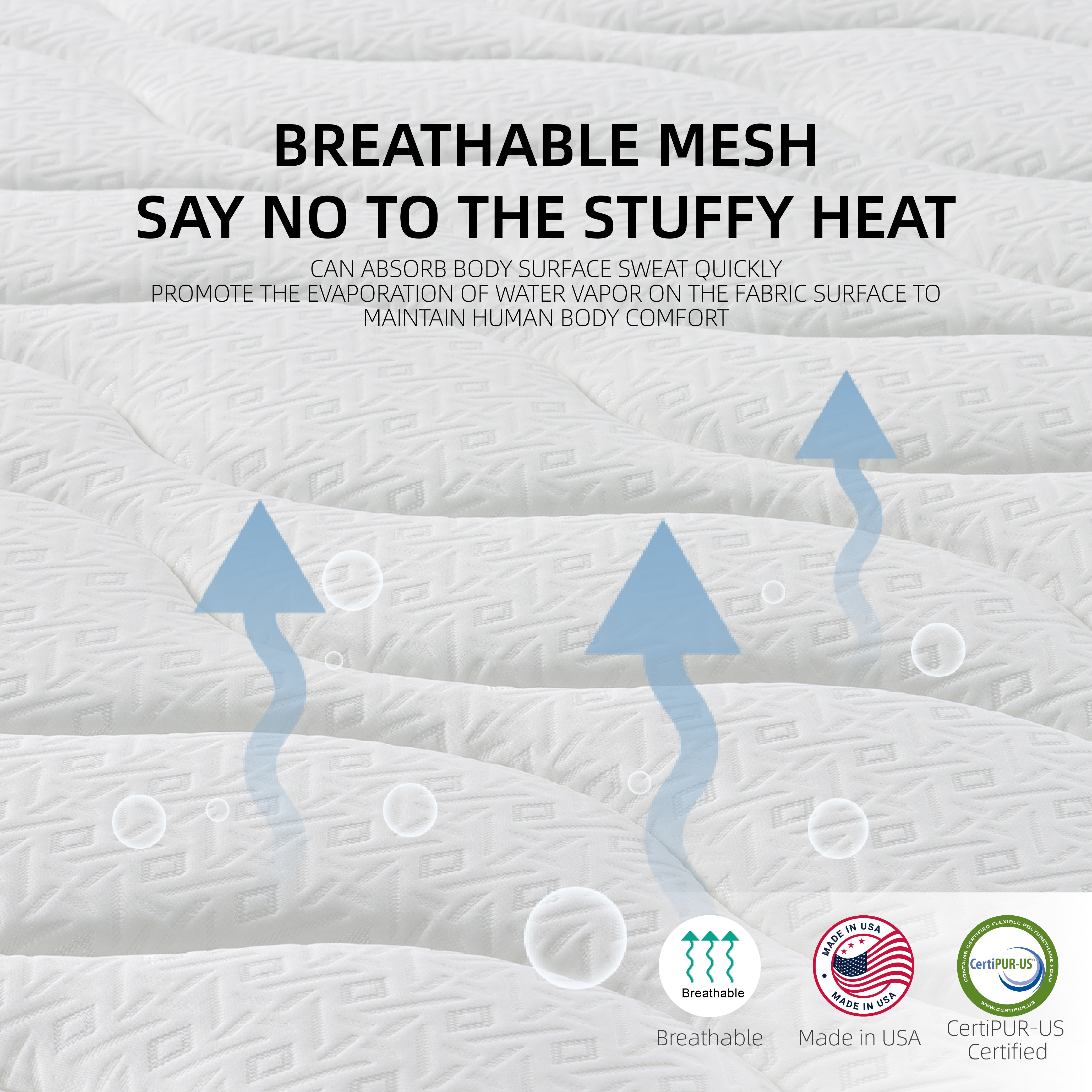 Full Size Mattress,10 Inch Hybrid Mattress In A Box With Gel Memory Foam, Individually Wrapped Pocket Coils Innerspring, CertiPUR-US Certified_voghion.com